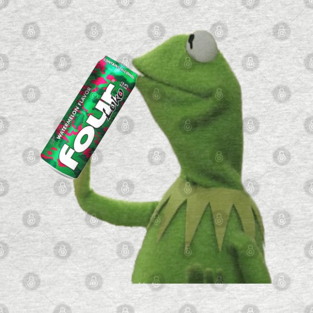 Kermit Sips Four Loko by one-broke-kid